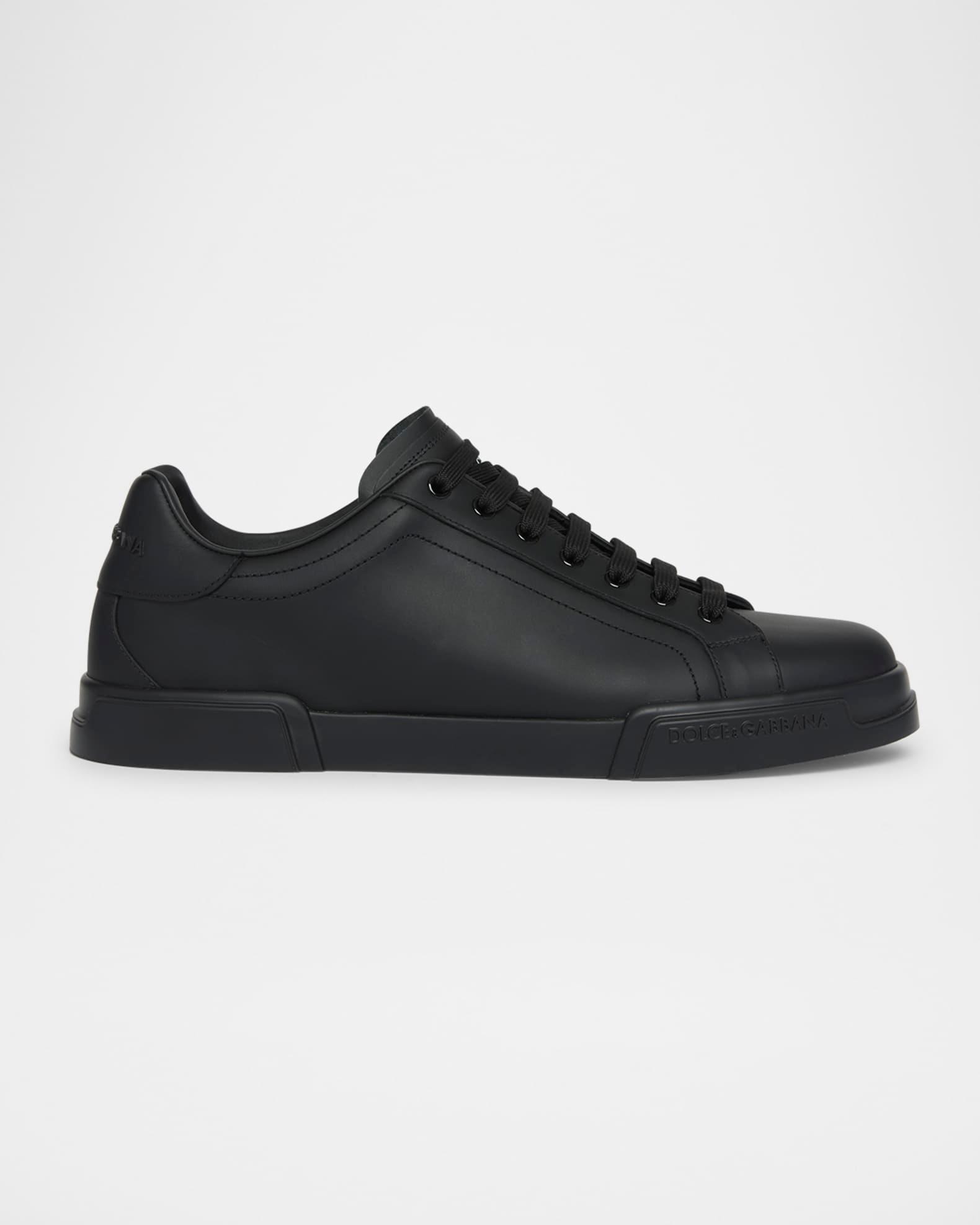 Men's Portofino Calfskin Low-Top Sneakers Product Image
