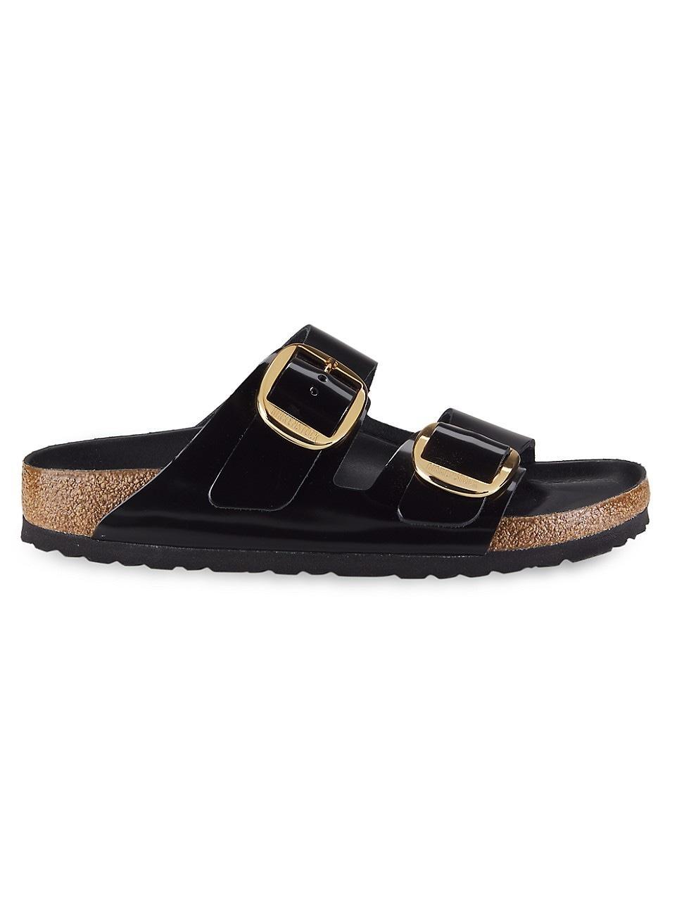 Birkenstock Womens Arizona Big Buckle High Shine Slide Sandals Product Image