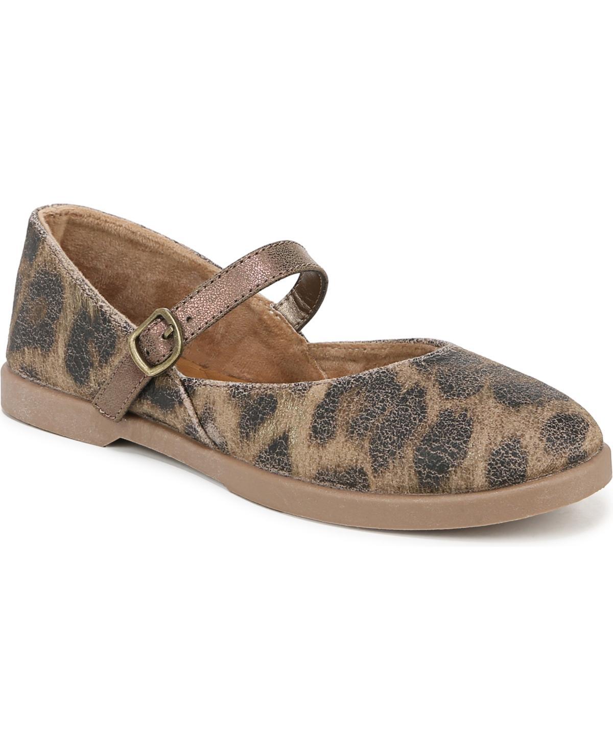 Blowfish Malibu Empower Women's Mary Jane Flats, Size: 8.5, Leopard Fabric Product Image