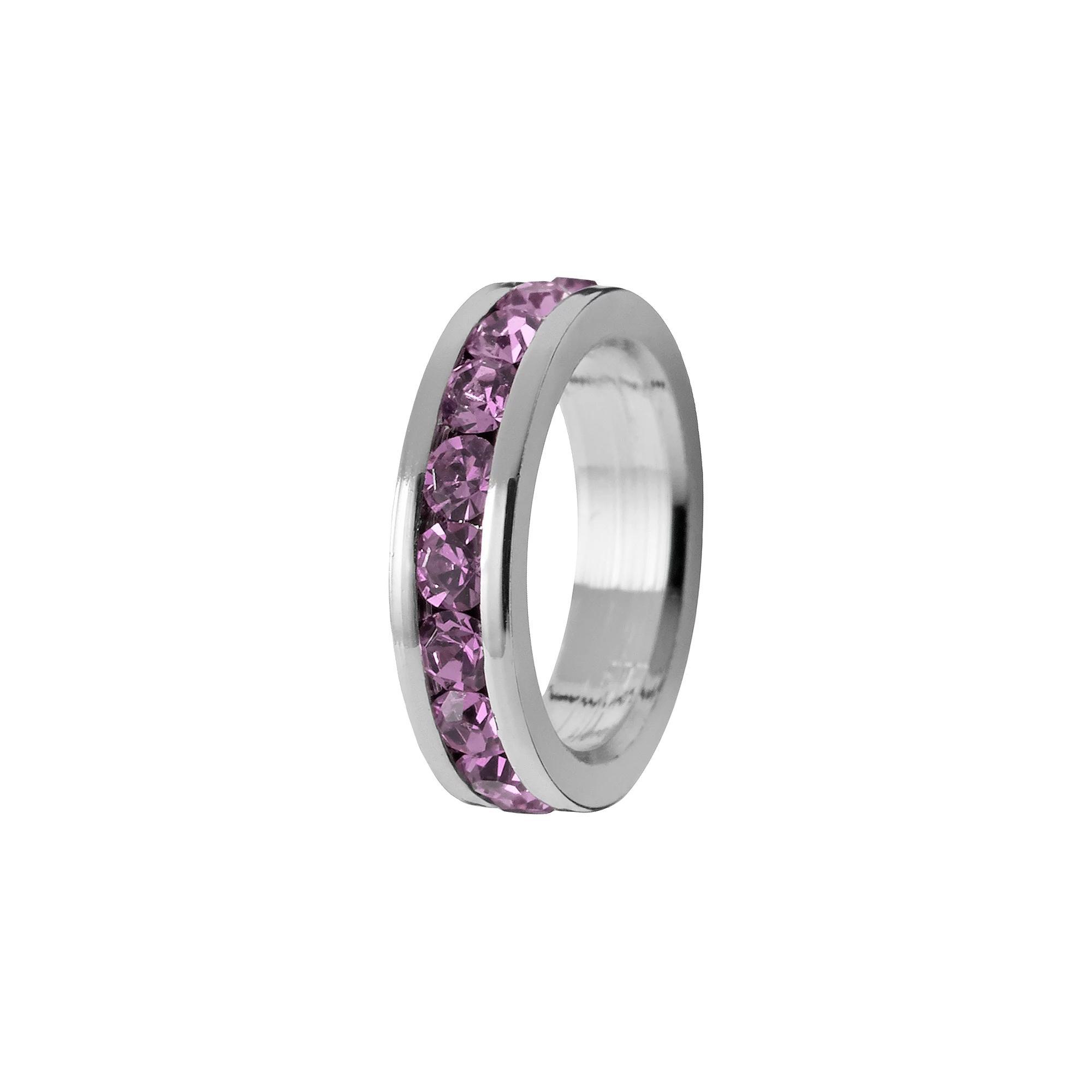 Traditions Jewelry Company Sterling Silver Crystal Birthstone Rondelle Charm, Women's, November Product Image