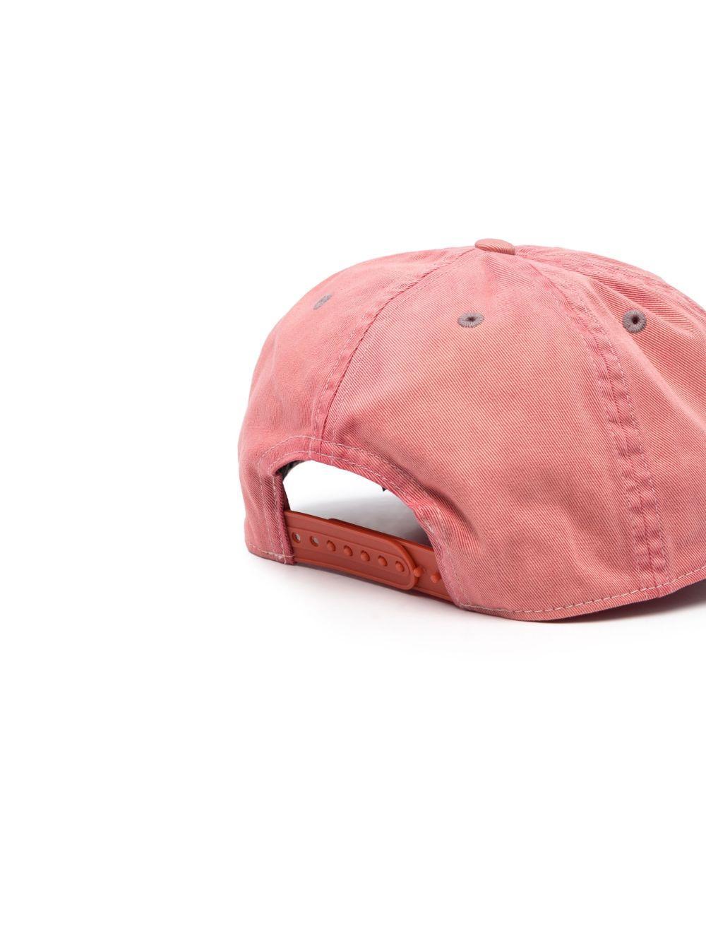 logo-patch washed baseball cap Product Image