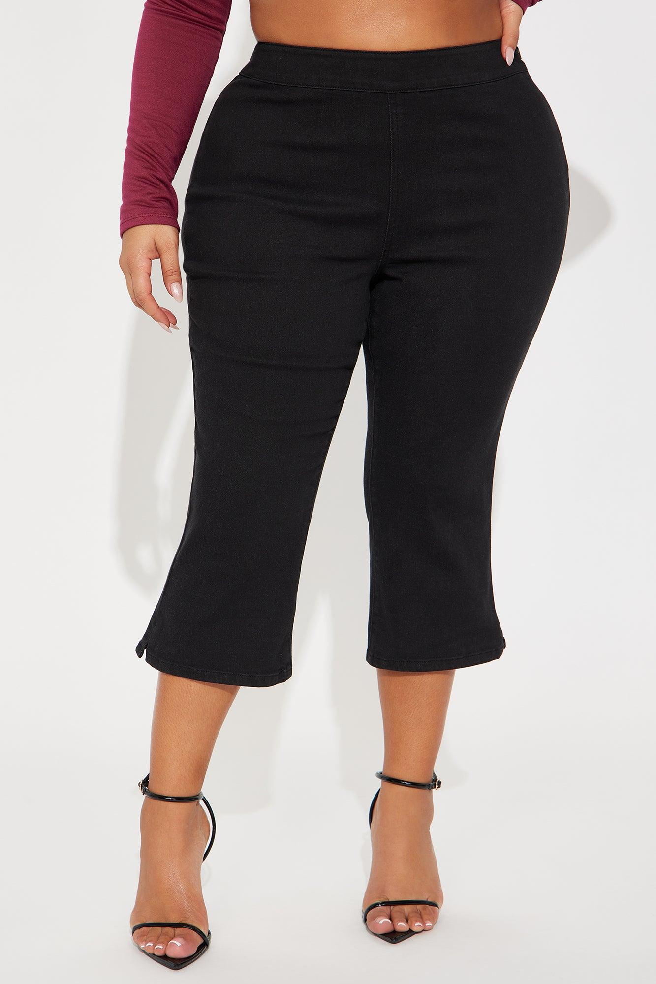 Cora Capri Pant - Black Product Image