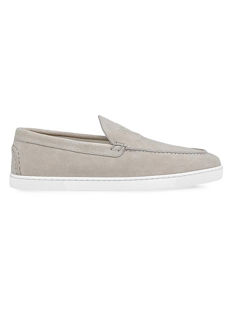 Mens Varsiboat Red Sole Leather Boat Shoes Product Image