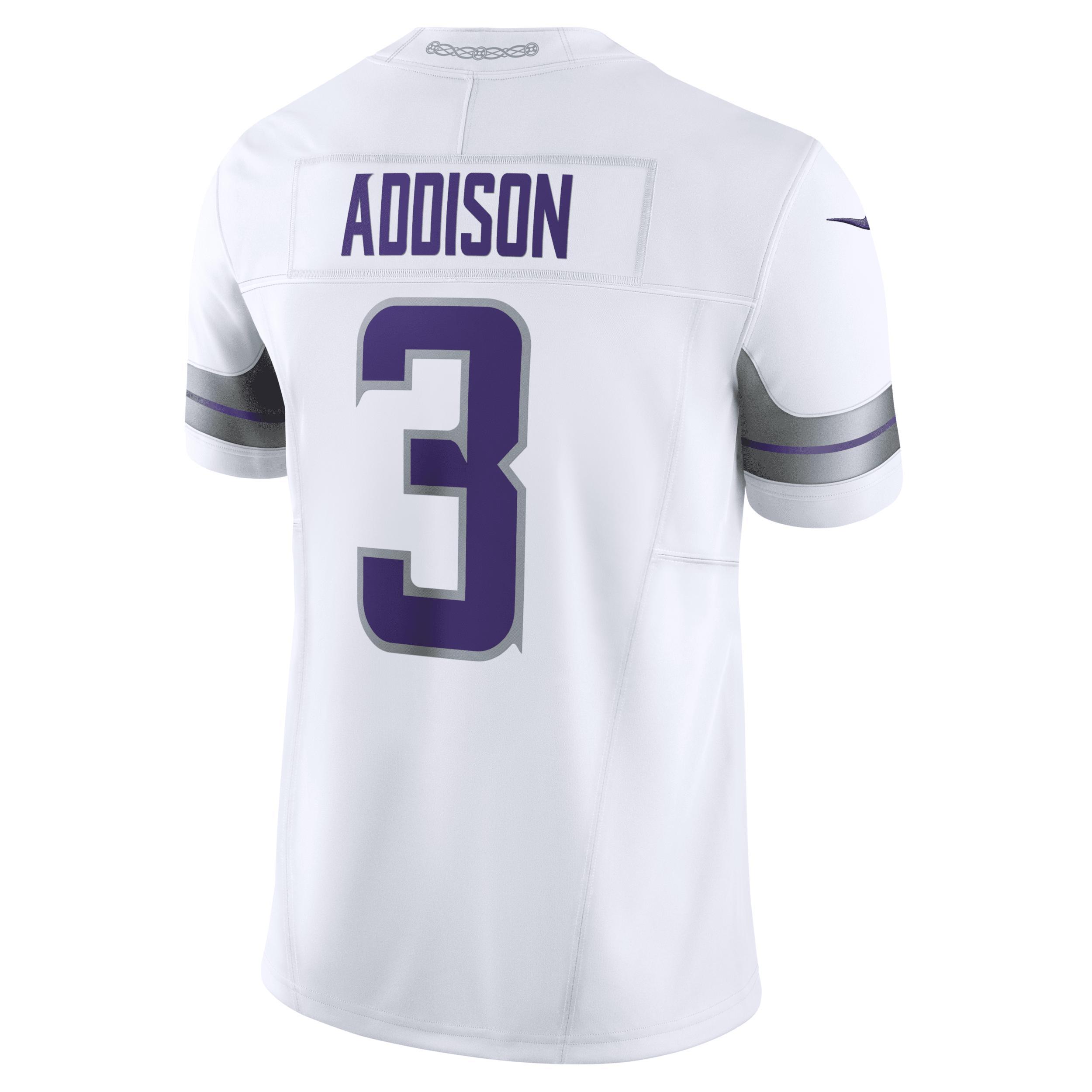 Jordan Addison Minnesota Vikings Nike Men's Dri-FIT NFL Limited Football Jersey Product Image