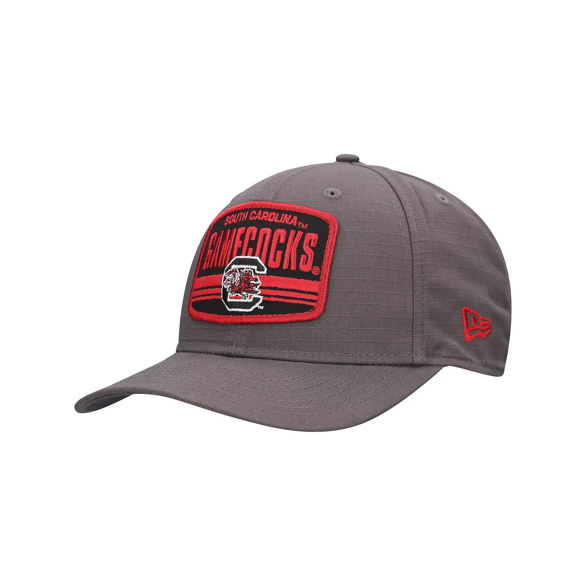 Men's New Era Charcoal South Carolina Gamecocks Team Elevated 9SEVENTY Adjustable Hat Product Image