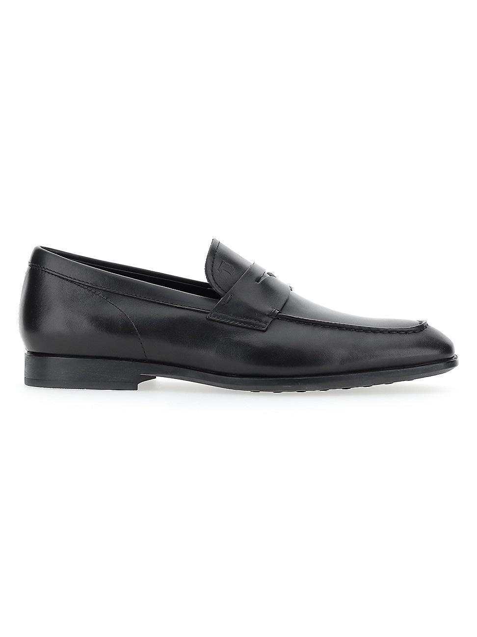 Mens Leather Penny Loafers Product Image