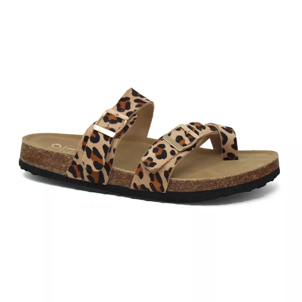 Yoki Gian 280 Womens Cork Footbed Sandals Product Image
