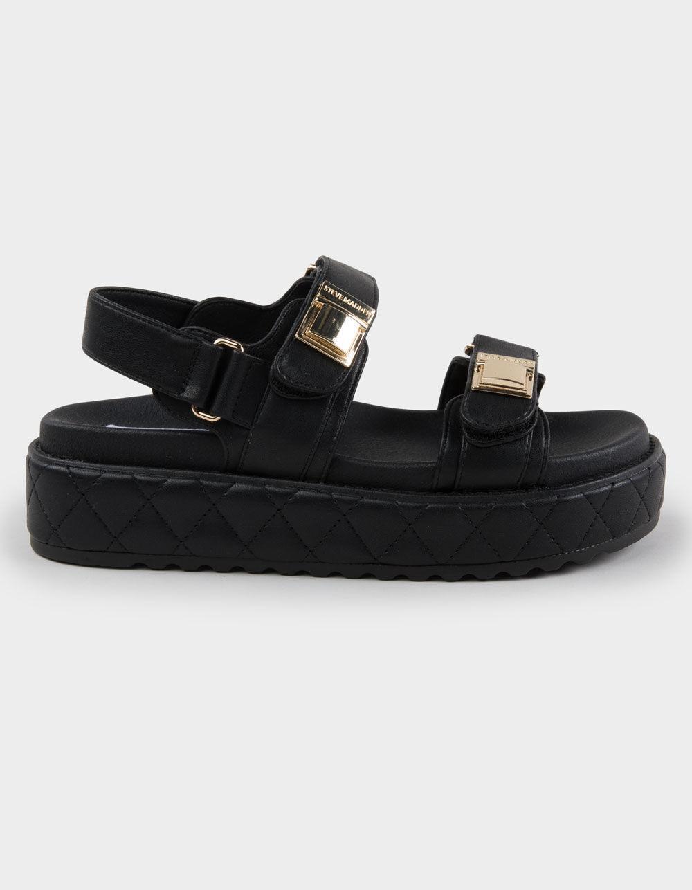 STEVE MADDEN Blaire Womens Platform Sandals - BLACK Product Image