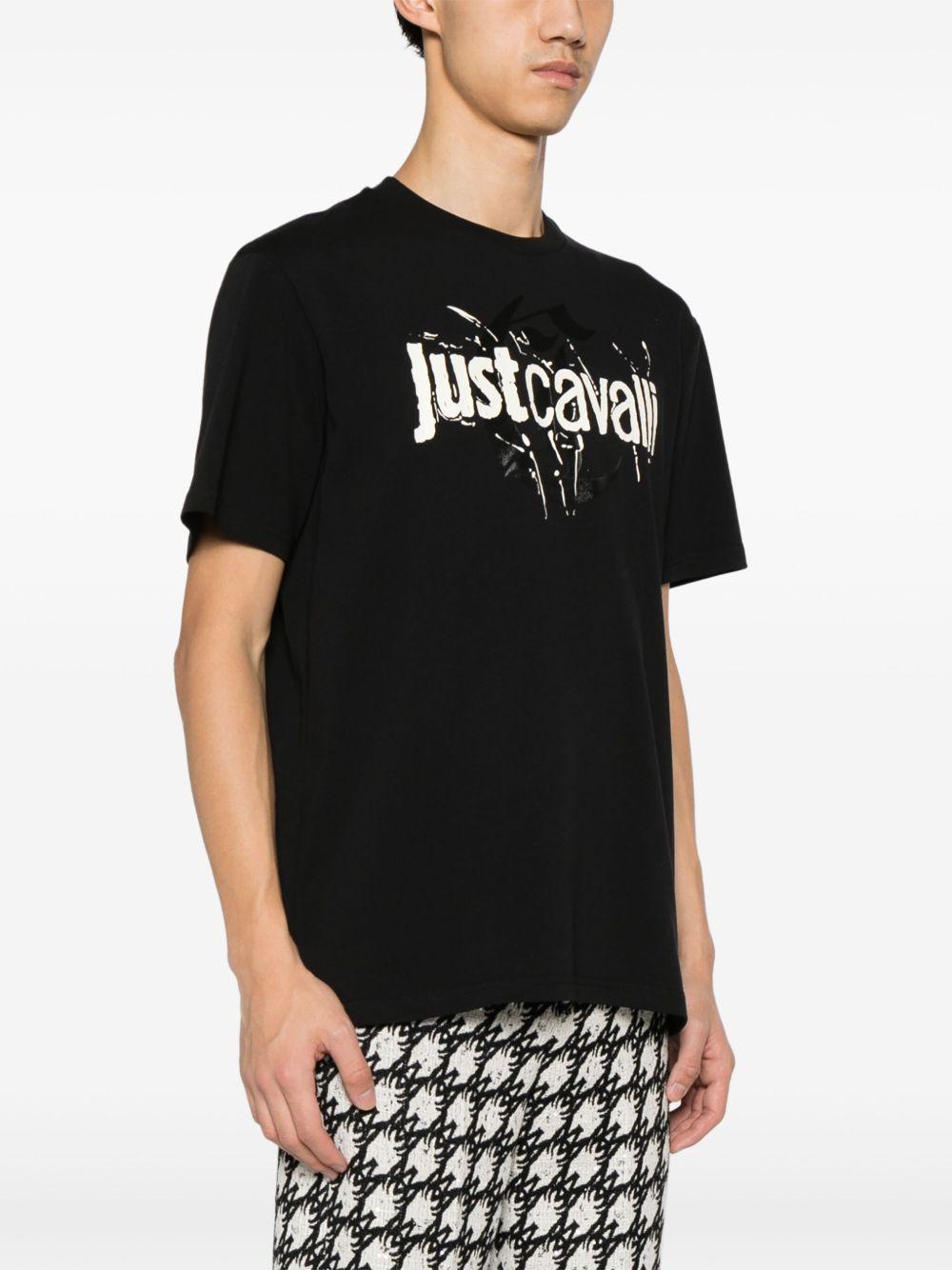 logo-print cotton T-shirt Product Image