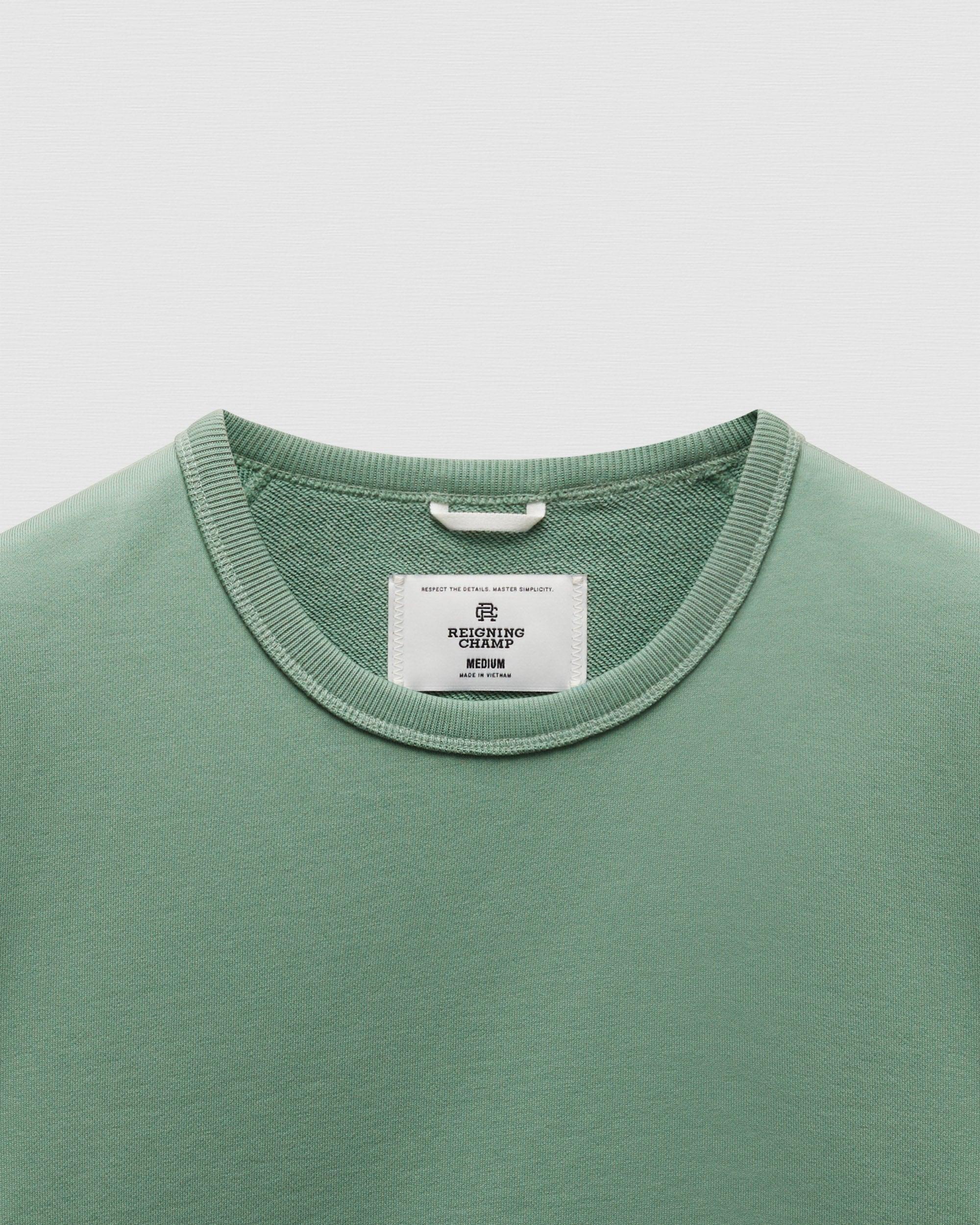 Midweight Terry Slim Crewneck Male Product Image