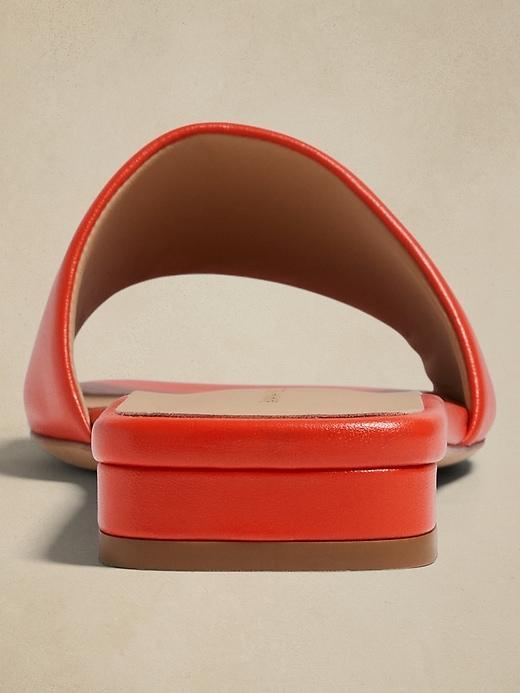 Lucca Leather Slide Sandal Product Image