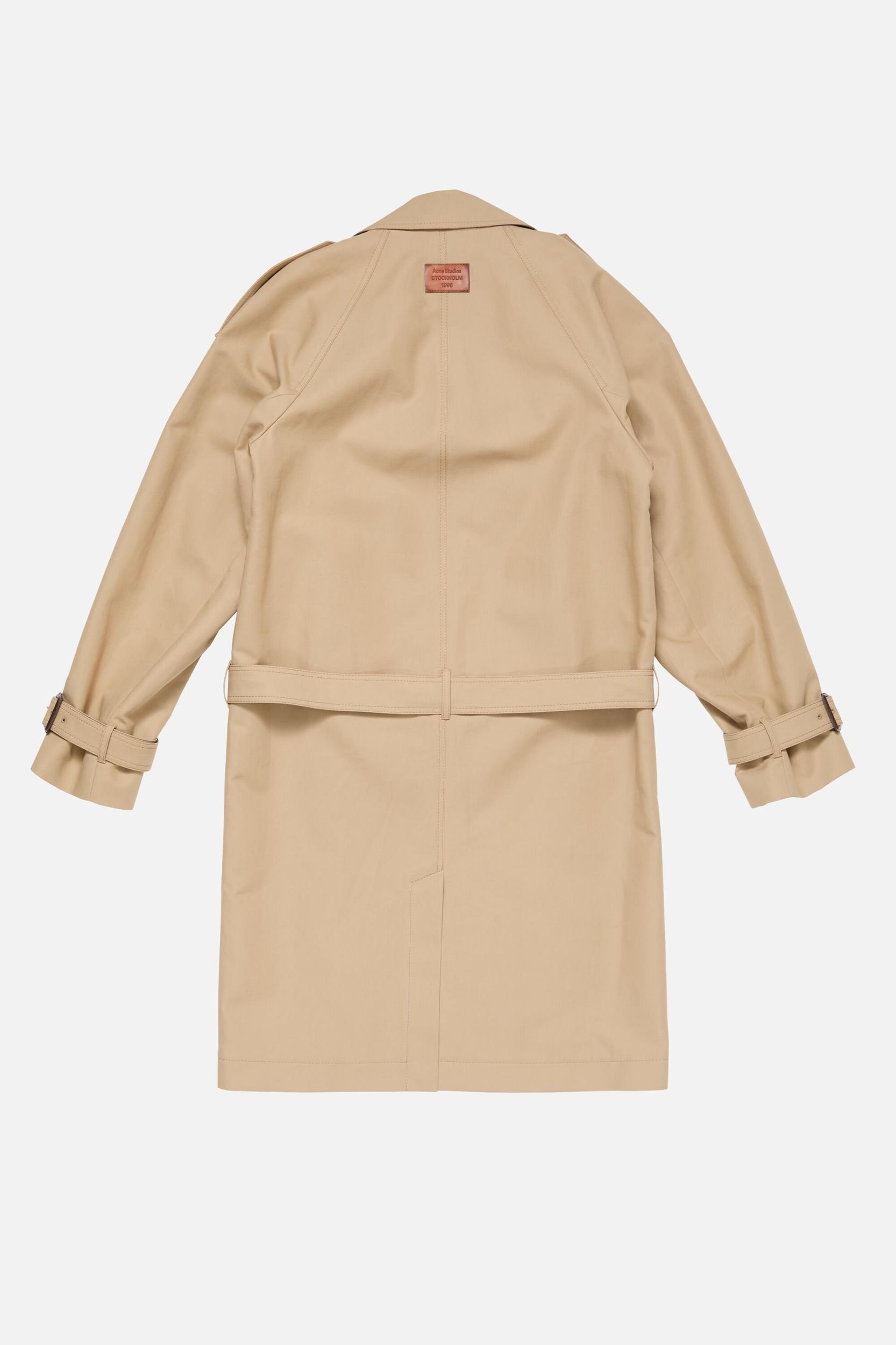 Satin Trench Coat Product Image