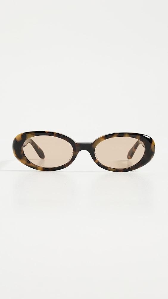 Quay Felt Cute Sunglasses | Shopbop Product Image