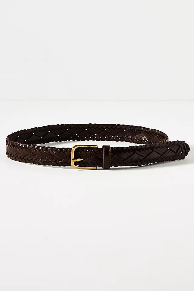 Woven Leather Belt Product Image