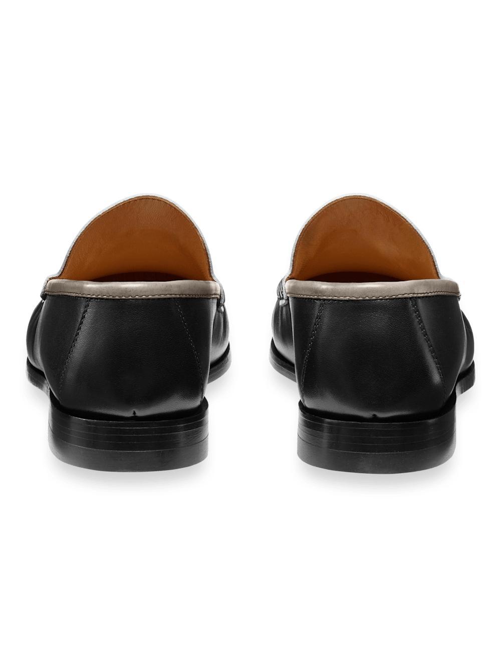 Branson Tassel Loafer - Black/white Product Image