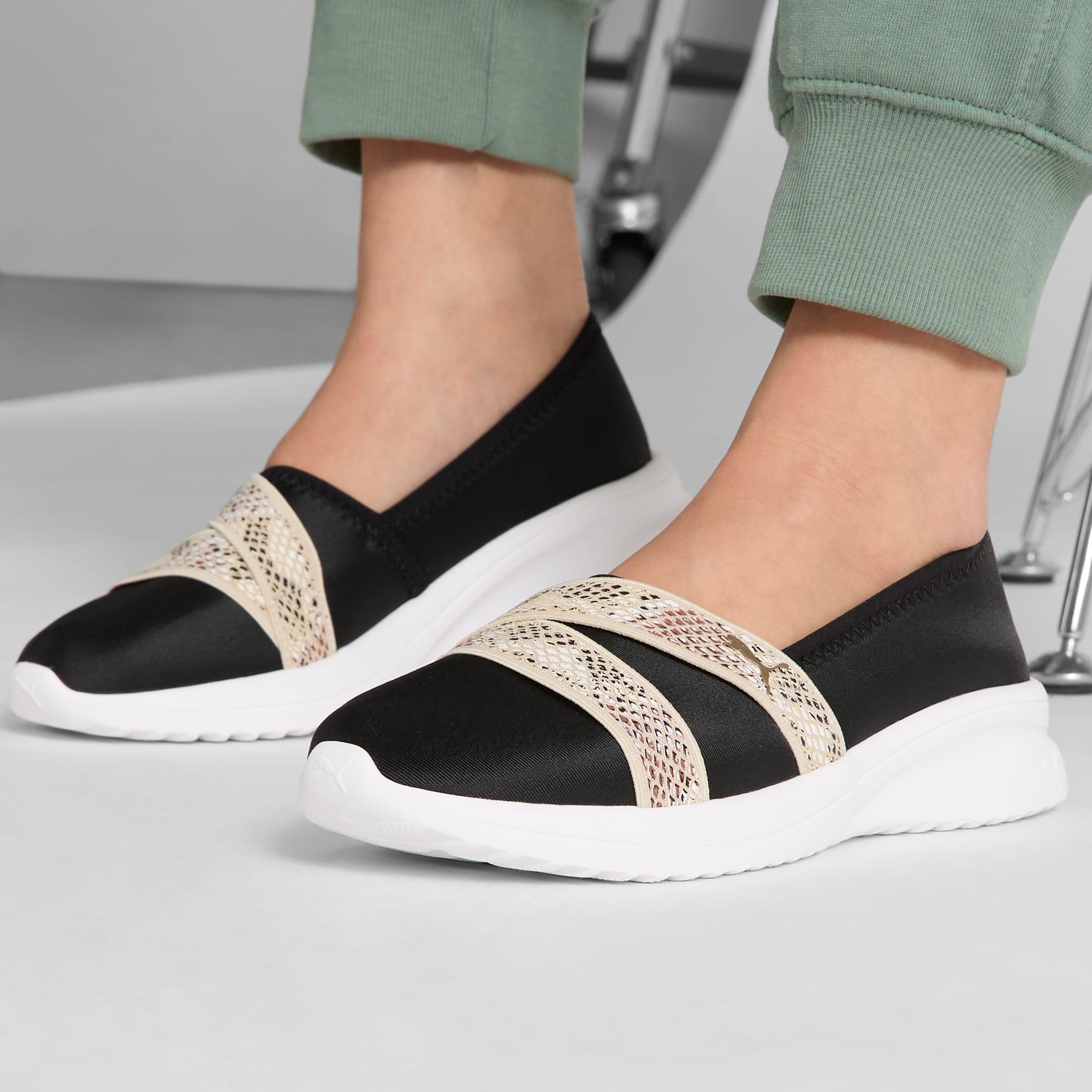 Adelina 2 Snake Chic Women's Slip-On Sneakers Product Image