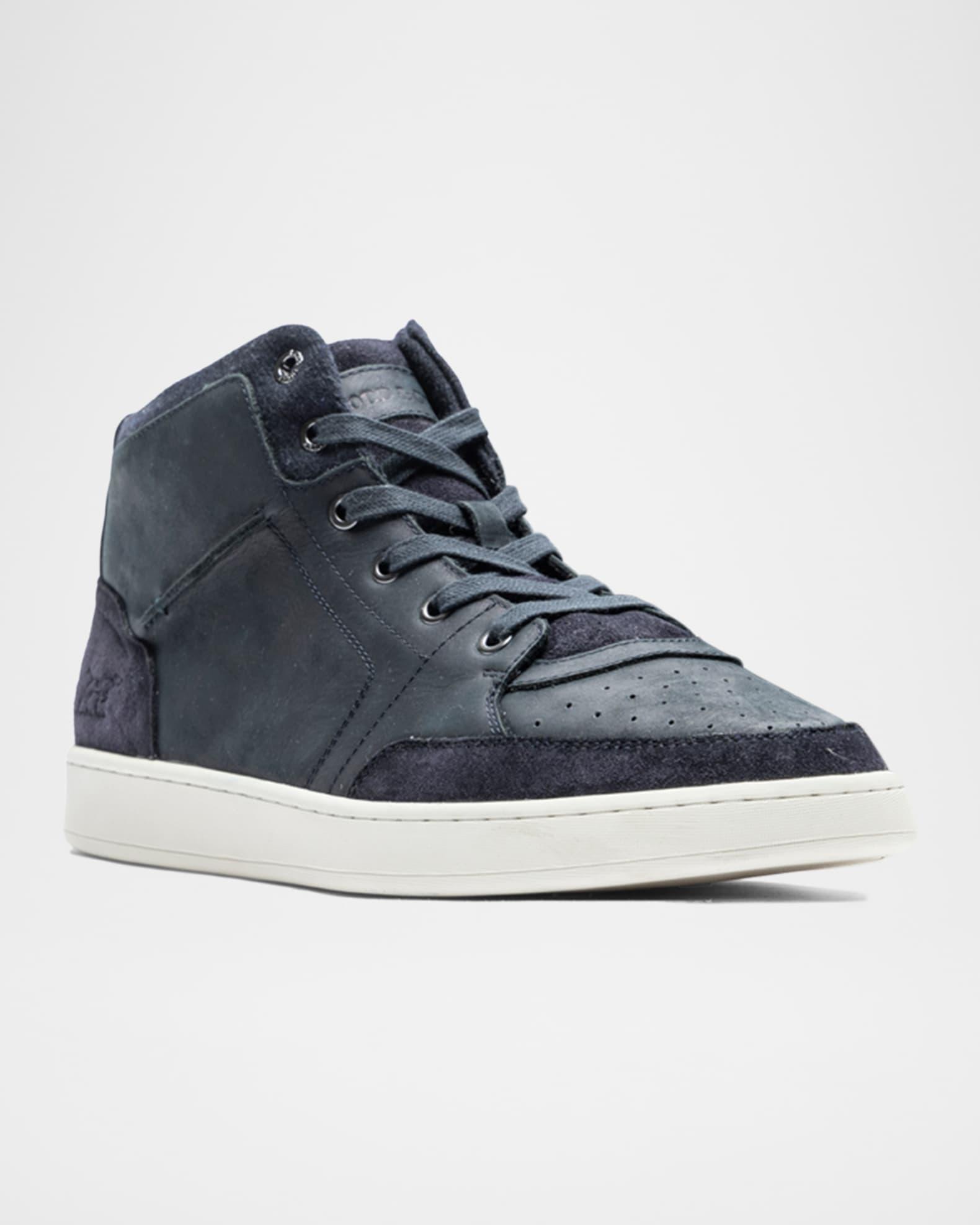 Men's Sussex High Street Leather High-Top Sneakers Product Image