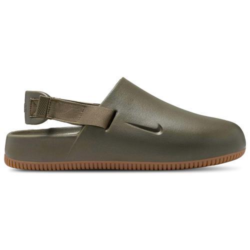 Nike Men's Calm Mule Sandals in Green/Medium Olive Size 10 Product Image