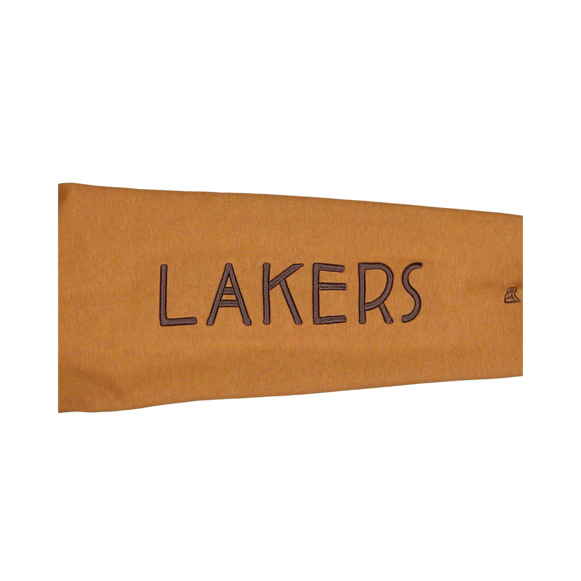 Los Angeles Lakers 2025 All-Star Game Victory Grove Women's Light Bronze Hoodie Female Product Image