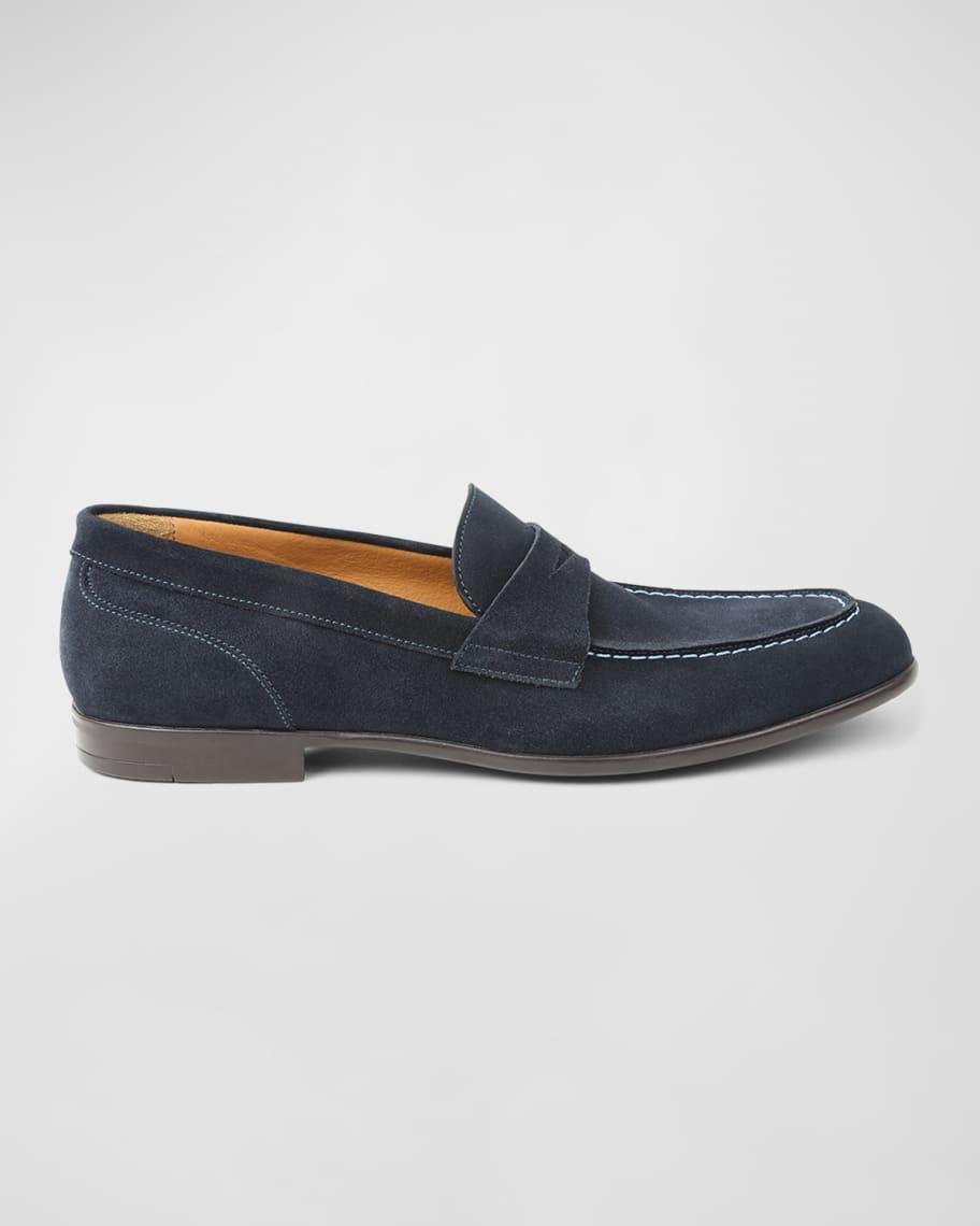 Mens Suede Loafers Product Image