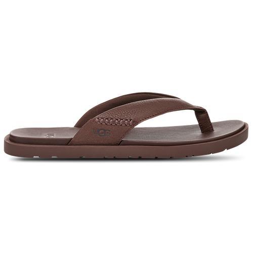 UGG Mens Seaside II Leather Suede Flip Product Image
