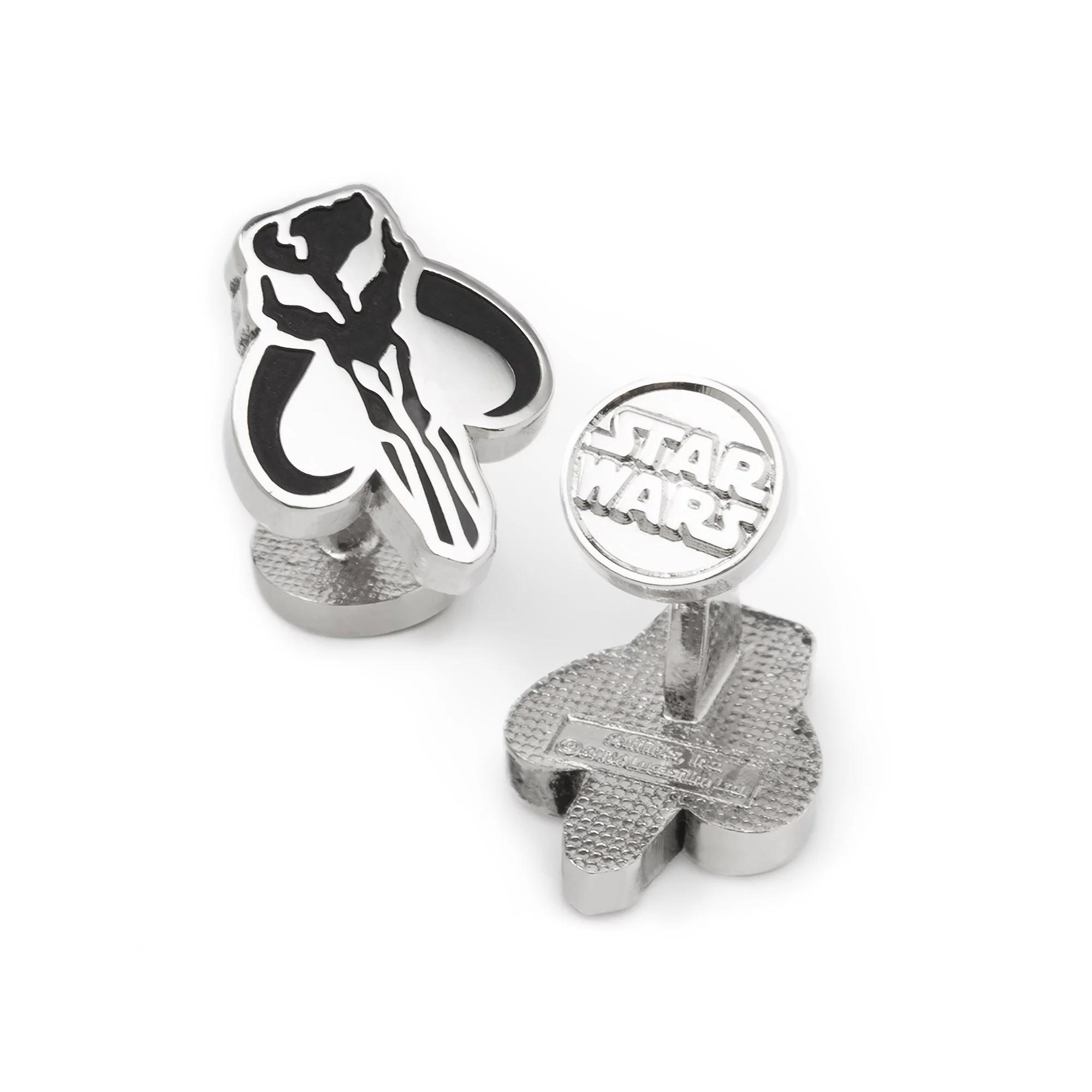 Men's Mandalorian Cufflinks, Grey Product Image