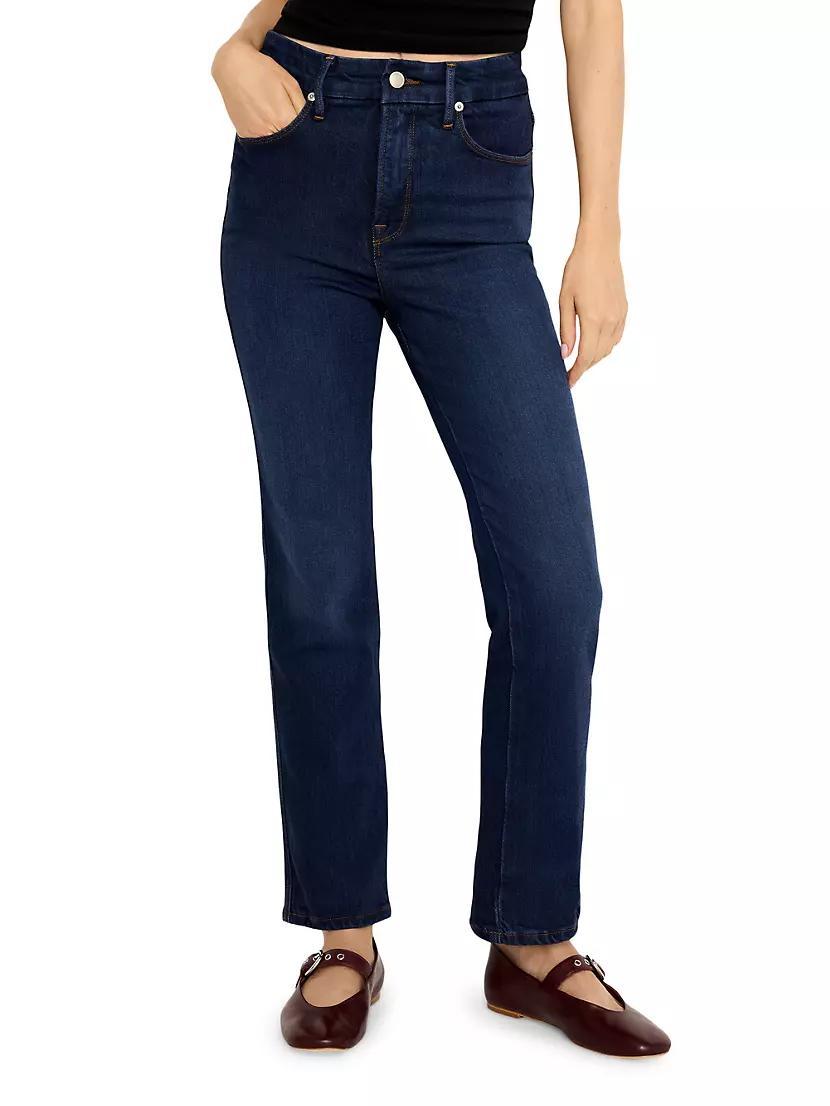 Soft Tech Good Curve Straight Jeans Product Image