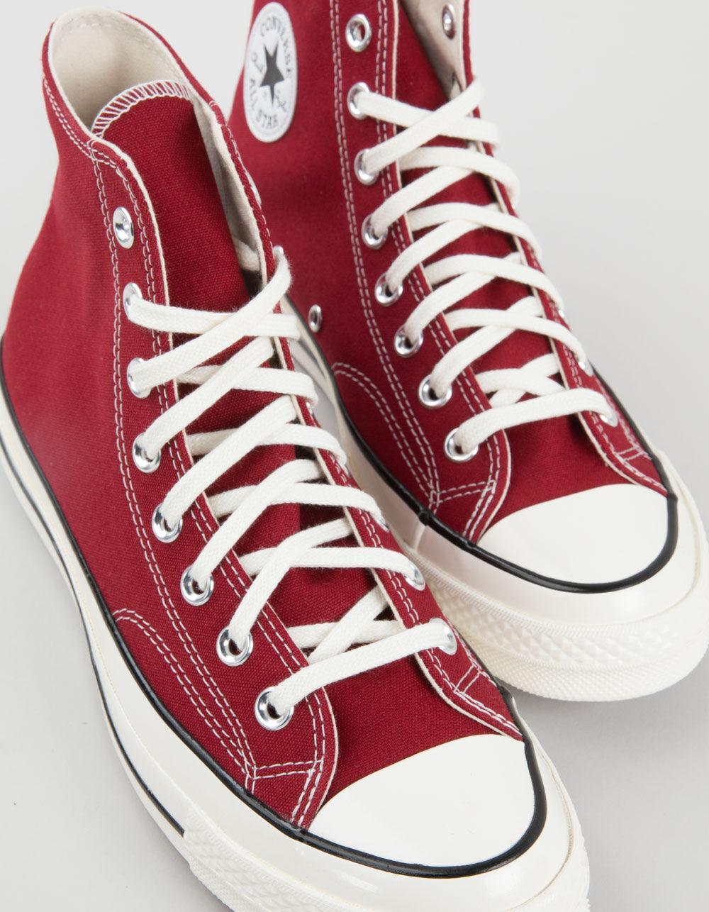CONVERSE Chuck 70 High Top Shoes - RED COMBO Product Image