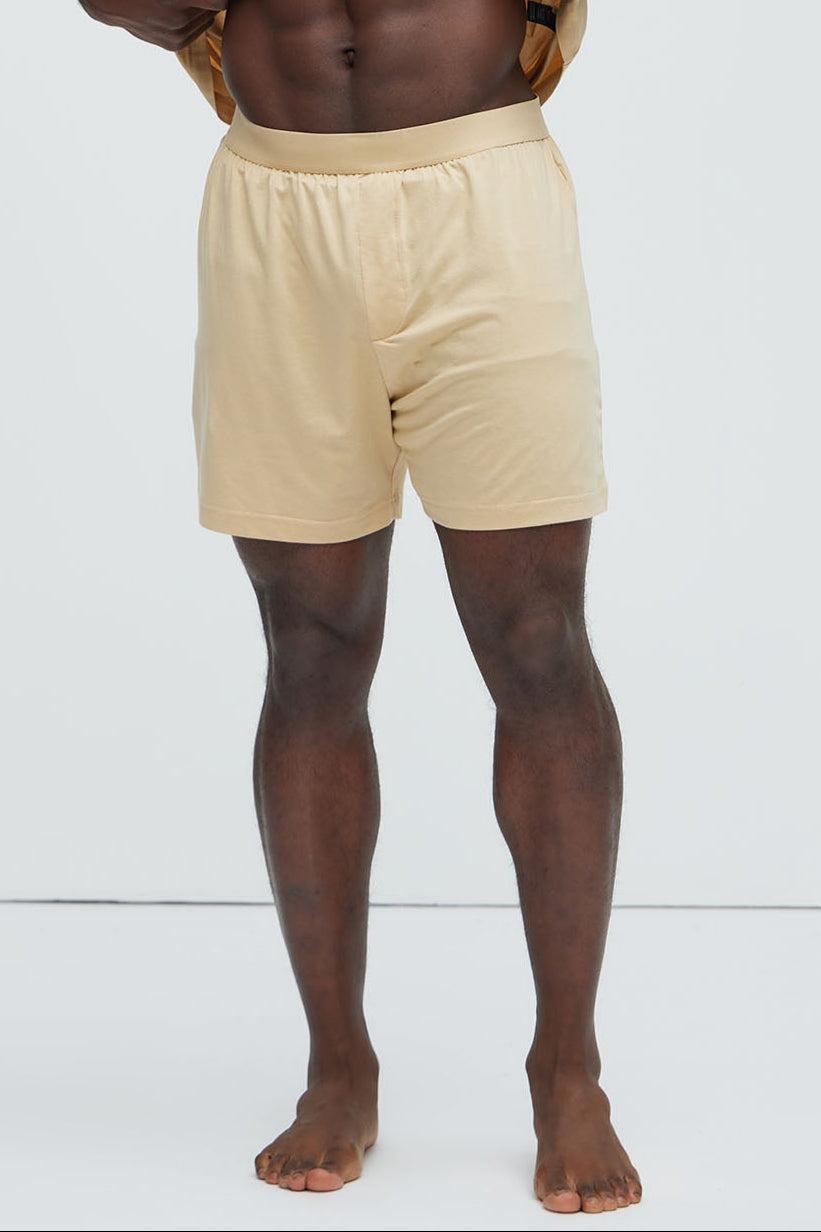 Essential Modal Boxer - Khaki Product Image