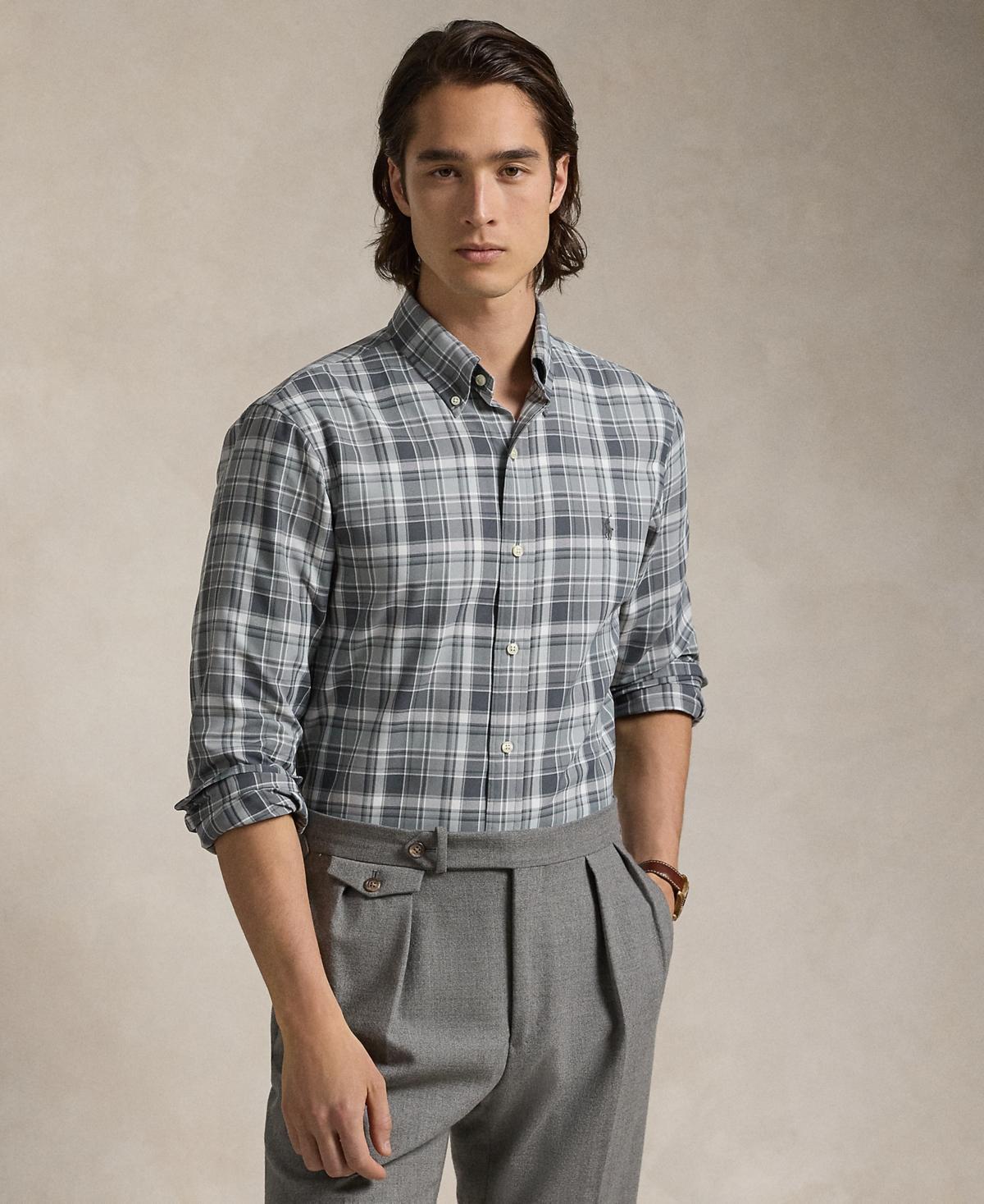 Polo Ralph Lauren Classic Fit Performance Stretch Oxford Long Sleeve Woven Shirt Product Image