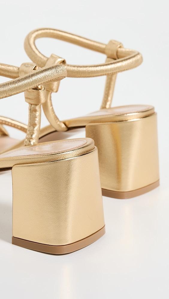 Gianvito Rossi Juno Nappa Silk Sandals | Shopbop Product Image