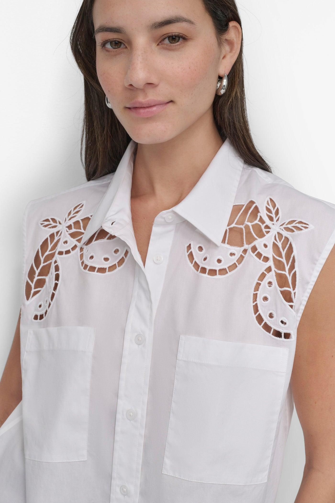 BRODIERIE ANGLAISE SHIRT Product Image