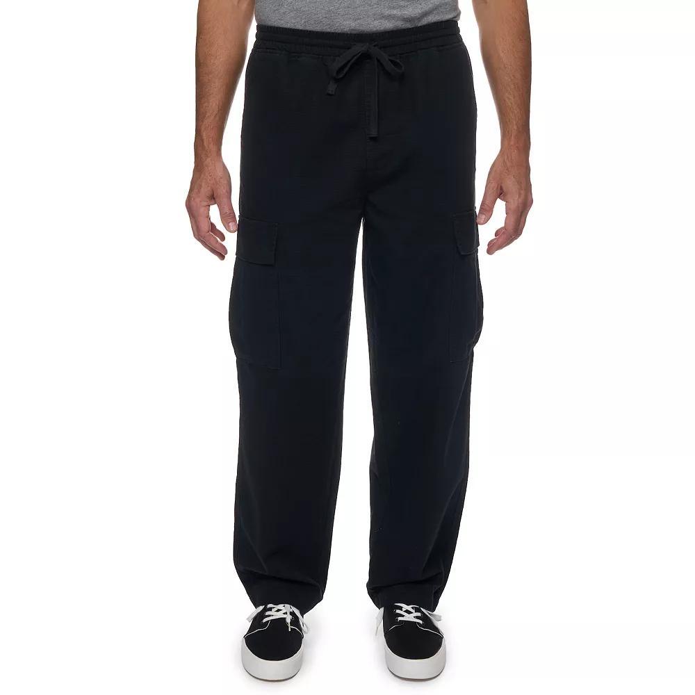 Mens Lazer Loose Fit Cargo Pants Green Camo Product Image