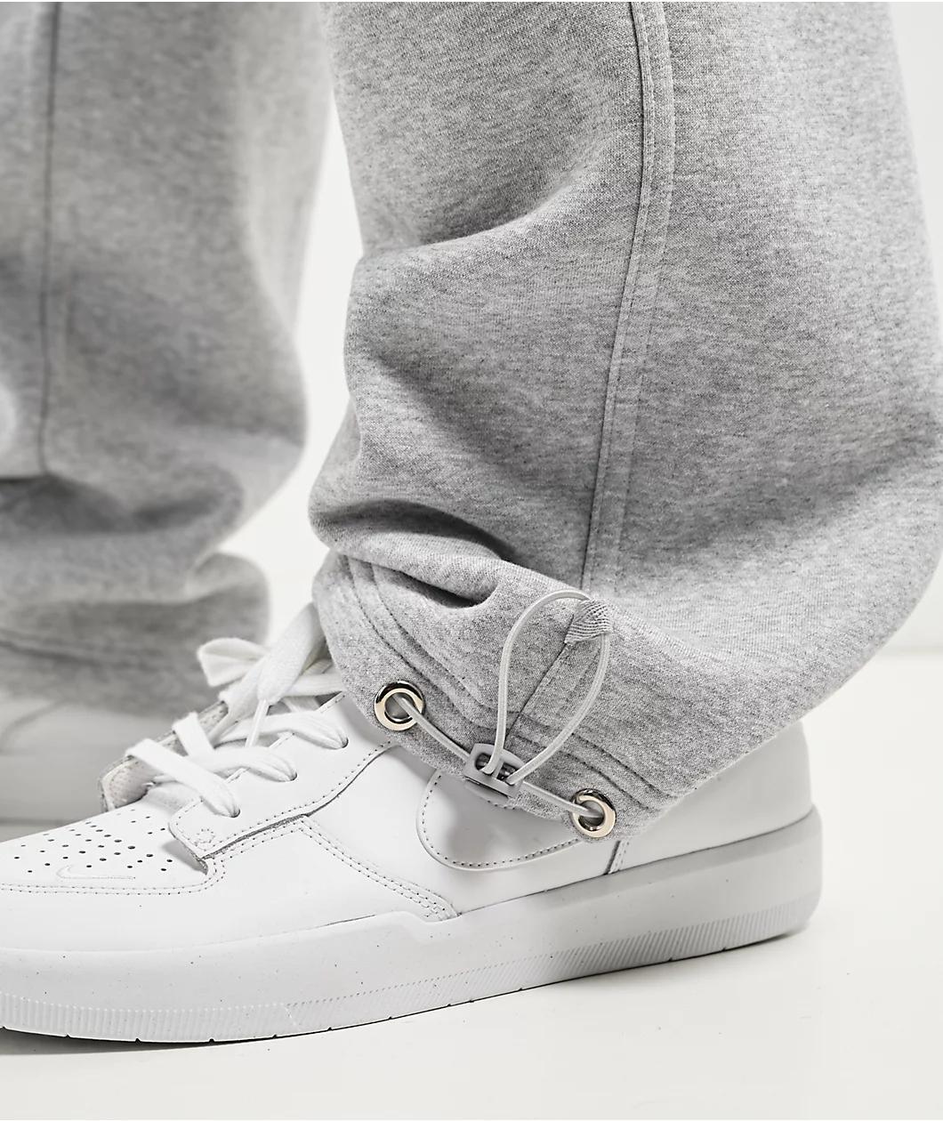 FB County Grey Heavyweight Baggy Cargo Sweatpants Product Image