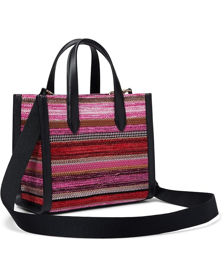 Manhattan Studio Plaid Fabric Large Tote Product Image
