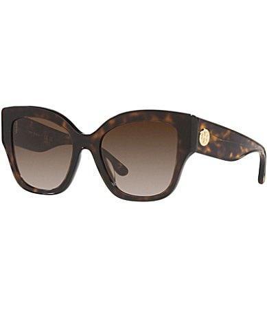 Tory Burch Womens Ty7184u 54mm Tortoise Butterfly Sunglasses Product Image