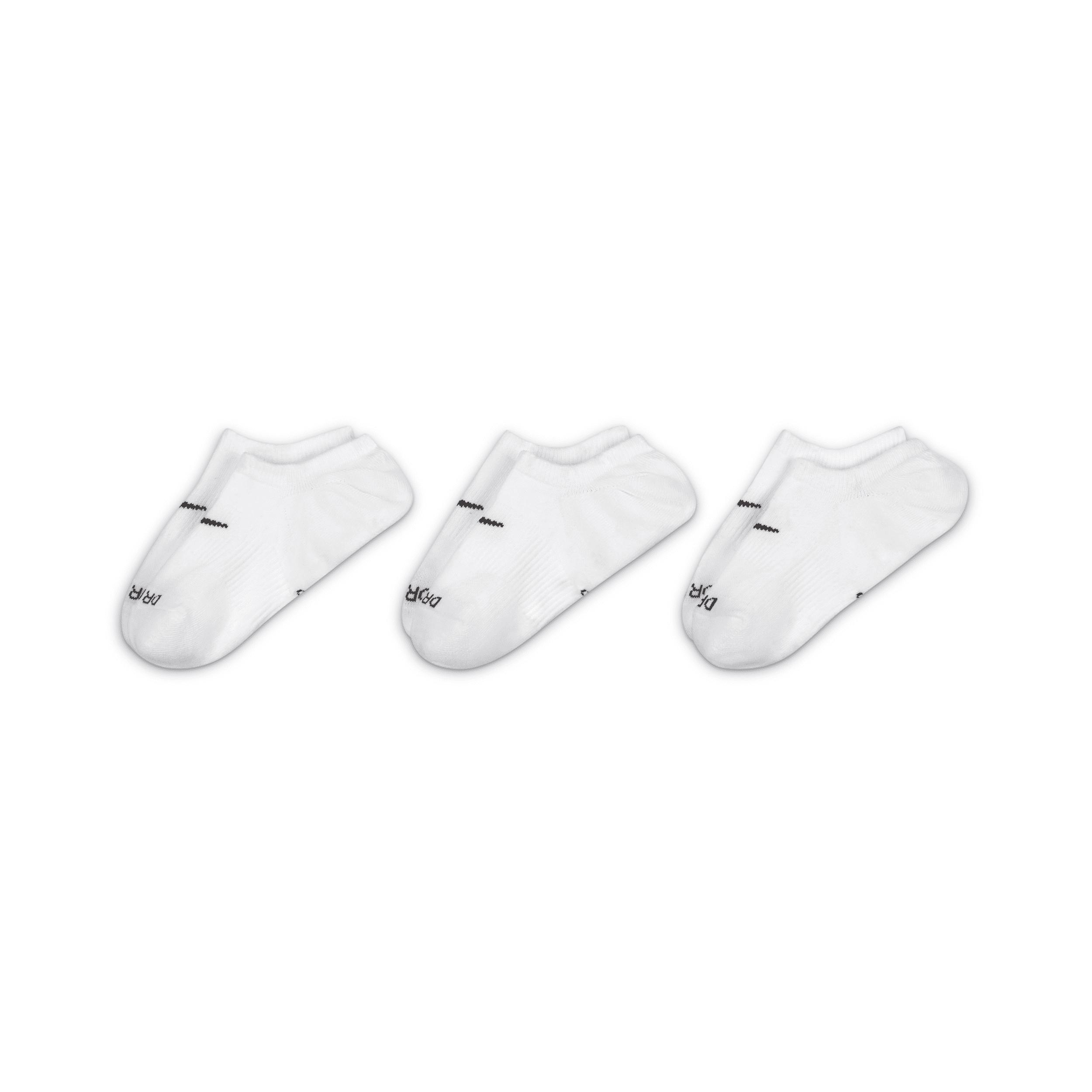 Nike Womens Everyday Plus Cushioned Training Footie Socks (3-Pack) Product Image