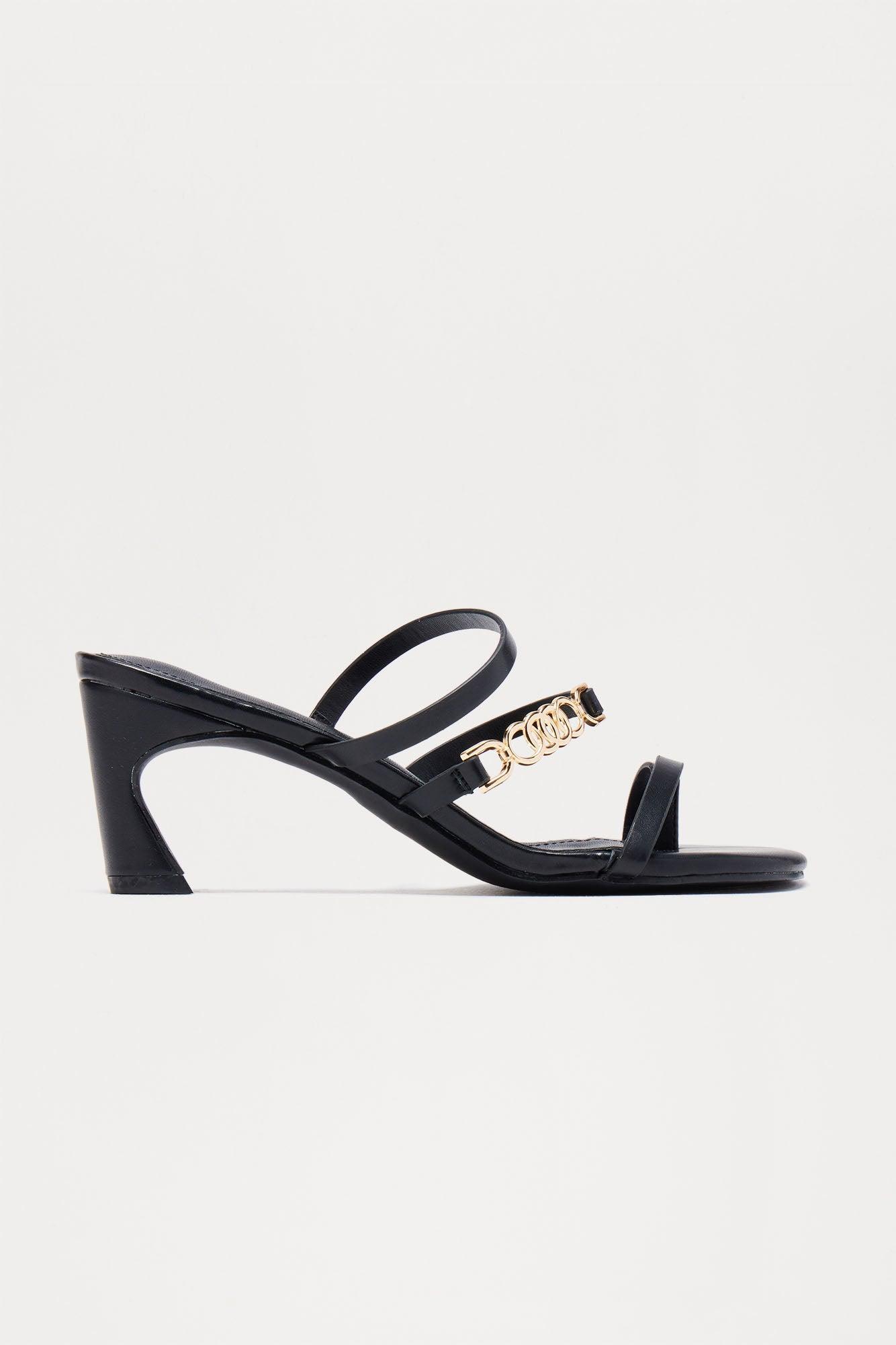 Niko Hardware Mules - Black Product Image