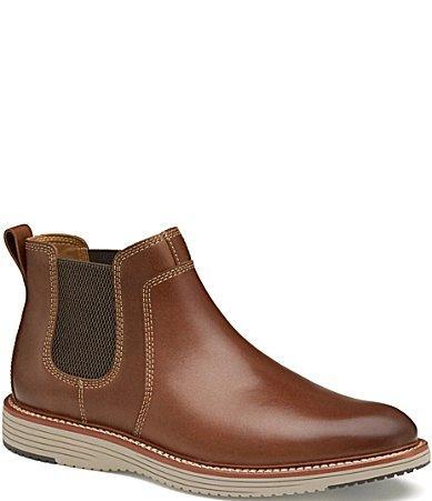 Johnston & Murphy Upton Chelsea Full Grain) Men's Shoes Product Image