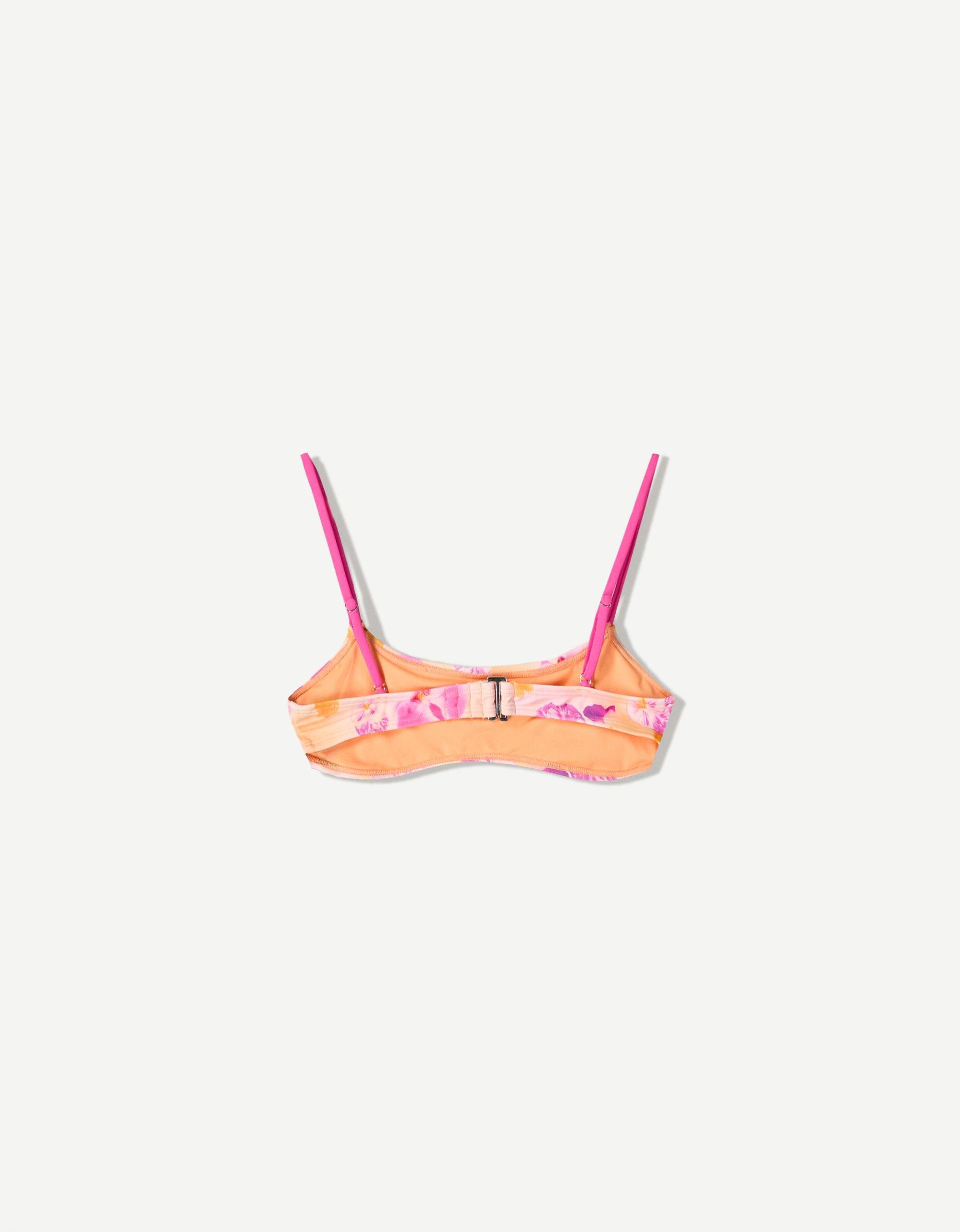 Floral bikini top Product Image