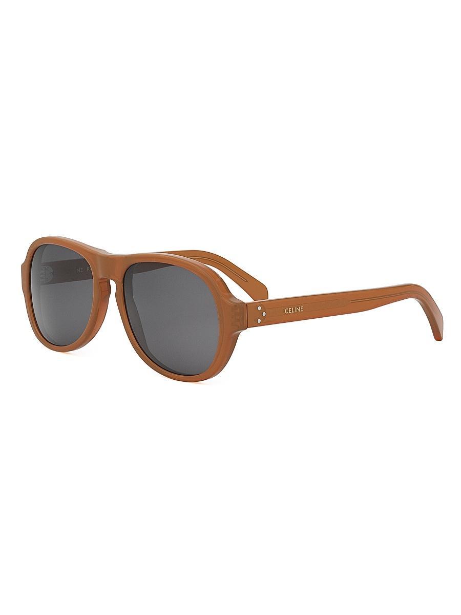 Mens DiorOblique S1I 53MM Square Sunglasses Product Image