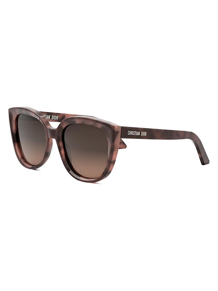 Womens DiorMidnight R1I 54MM Butterfly Sunglasses Product Image