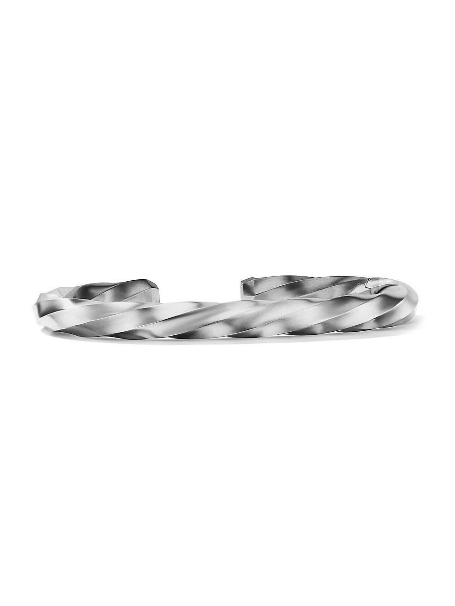 David Yurman Mens Cable Edge Cuff Bracelet, 8mm Product Image