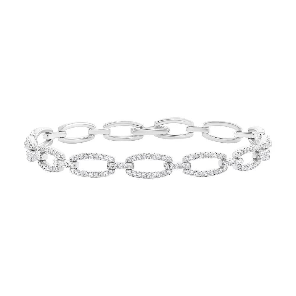 Small Crystal Hoop Earrings Product Image