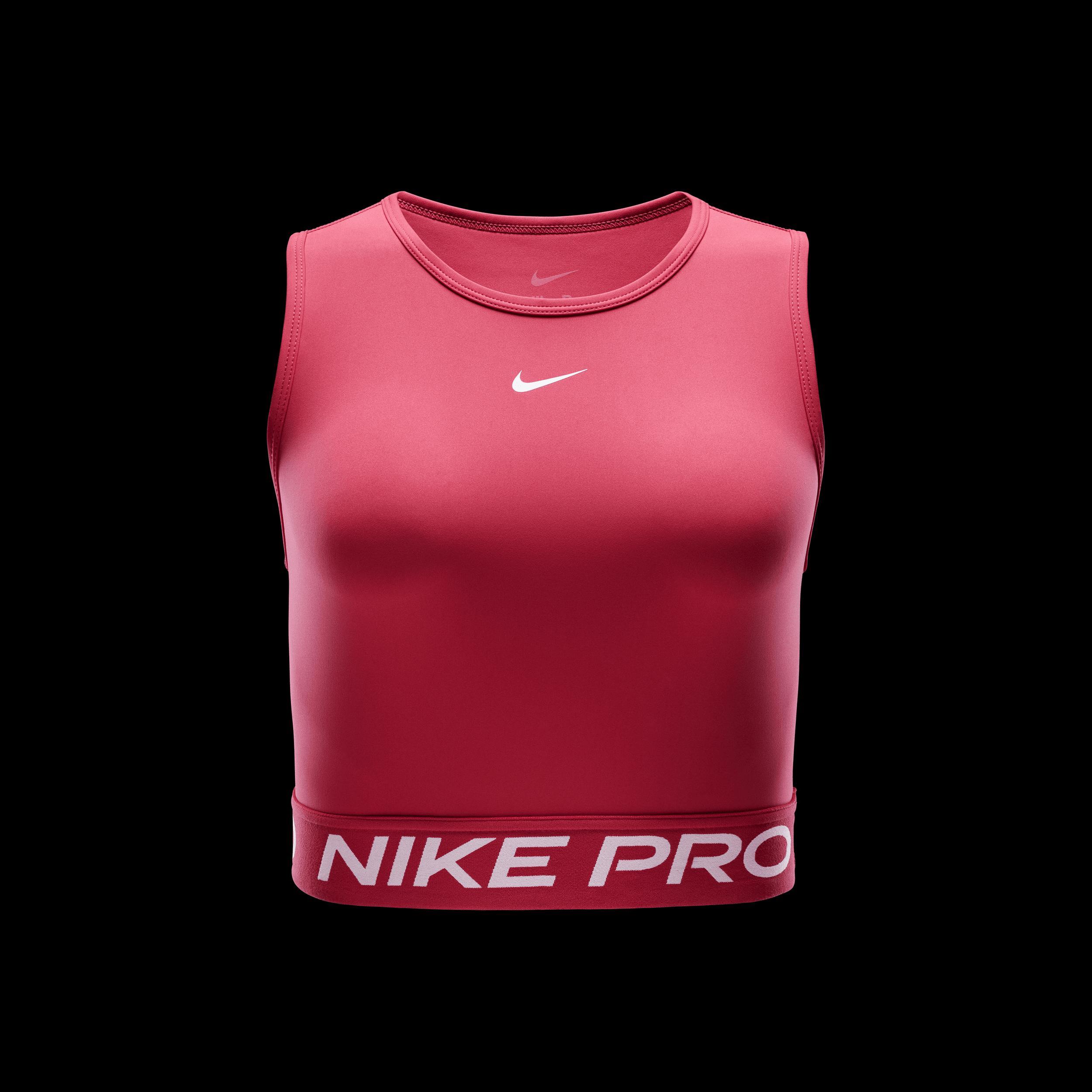 Womens Nike Pro Dri-FIT Cropped Tank Top Product Image