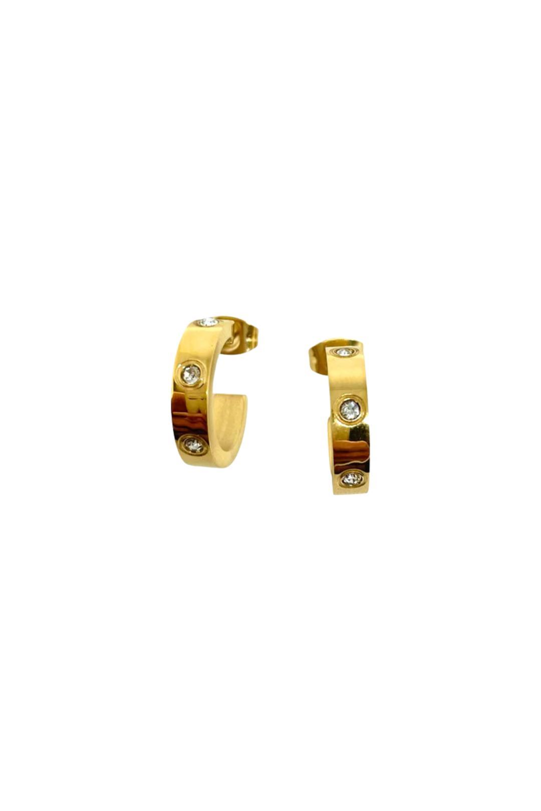Corinne Gold Hoops Product Image