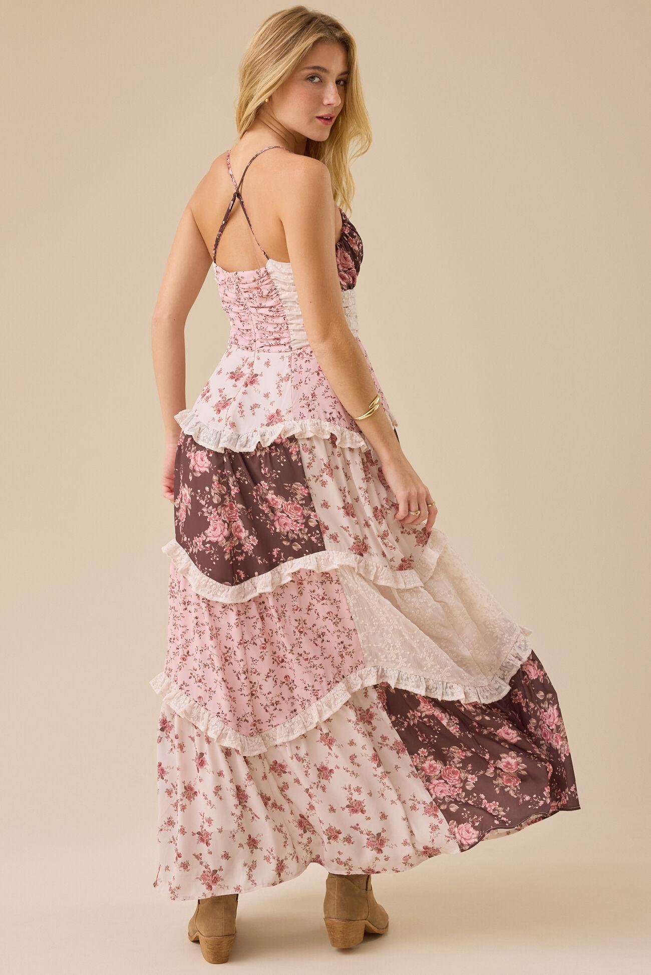 Adernlia Floral Maxi Dress Product Image