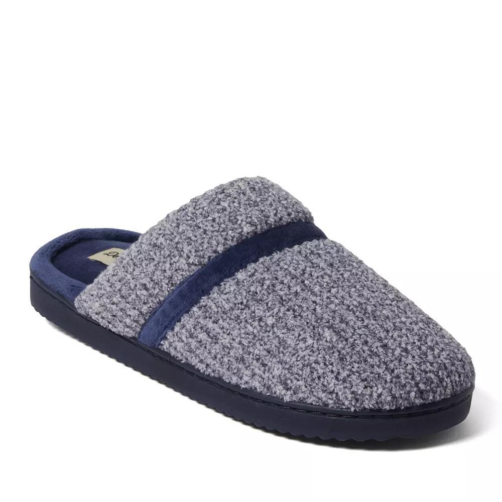 Dearfoams Serena Marled Chenille Women's Scuff Slippers, Size: XL, Peacoat Product Image