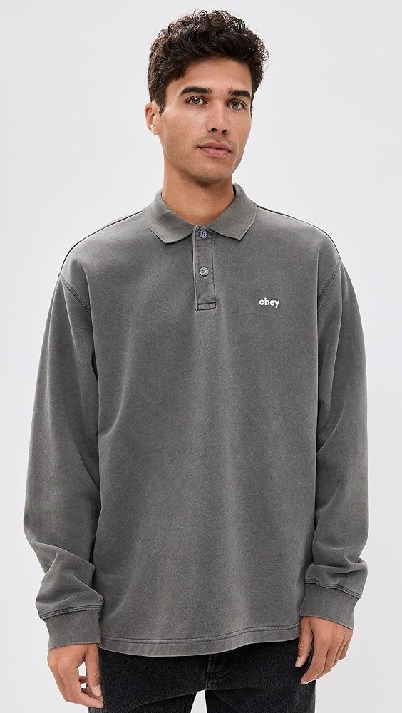 Obey Lowercase Pigment Polo | Shopbop Product Image