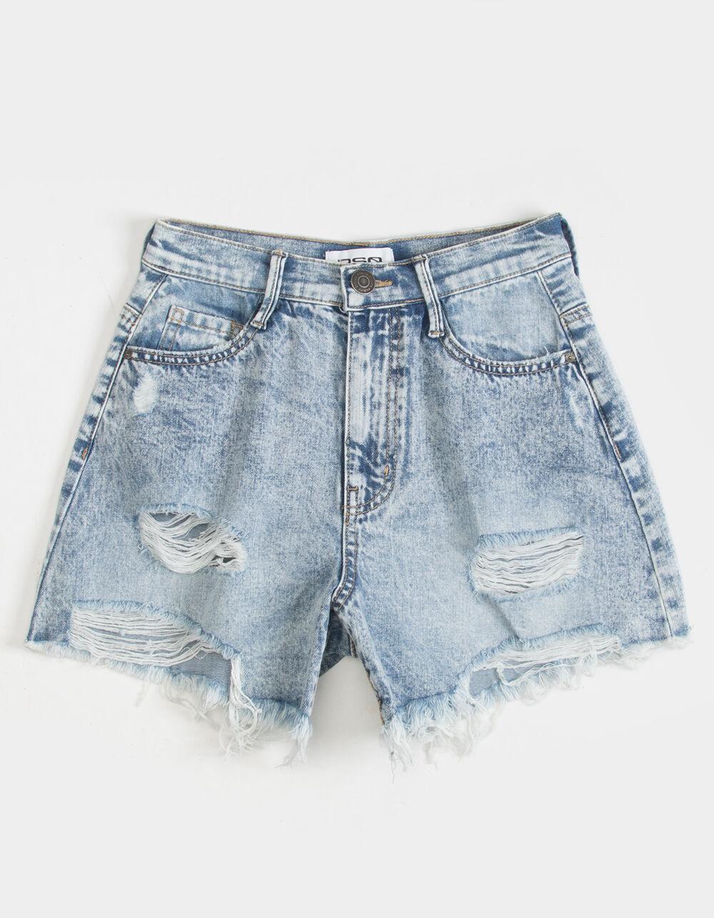 RSQ Destroy Womens Denim Shorts Product Image